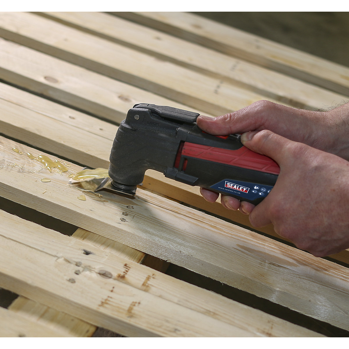 Sealey Variable Speed Quick Change Oscillating Multi-Tool | 300W (Product illustration 6)-5