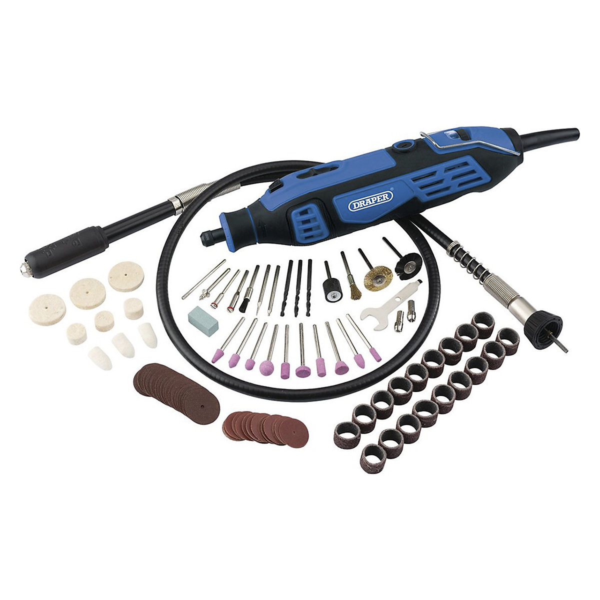 Draper 230V Rotary Multi-Tool Kit | 111 Piece