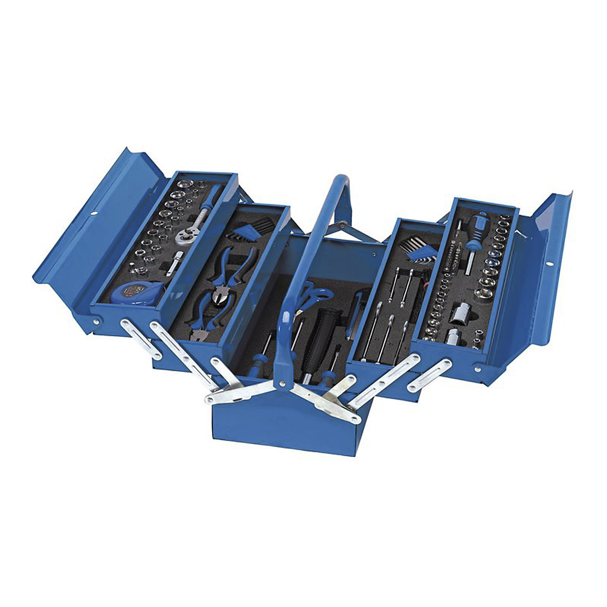 Draper Steel Cantilever Toolbox Kit | 126 Piece