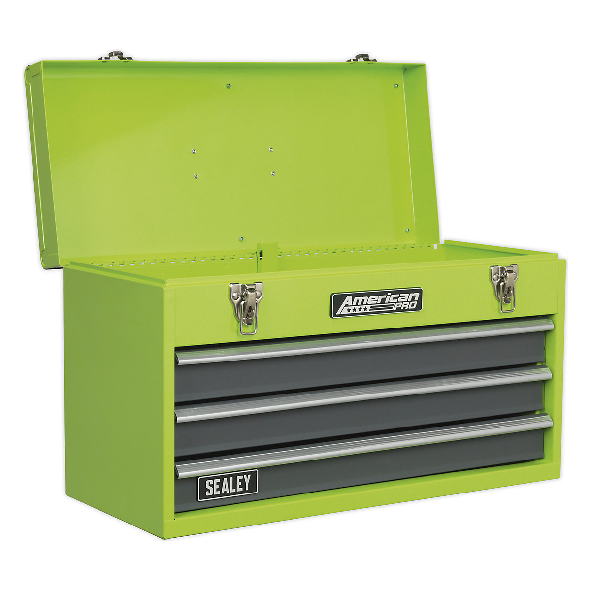 Sealey American Pro Tool Kits | 3 Drawer Portable Topchest | 93 Pieces (Product illustration 4)-3