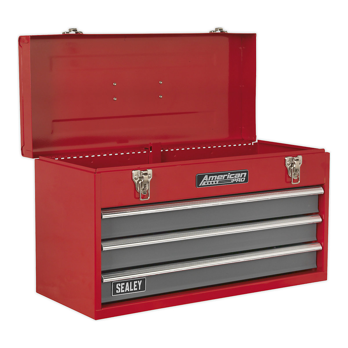 Sealey American Pro Tool Kits | 3 Drawer Portable Topchest | 93 Pieces (Product illustration 3)-2