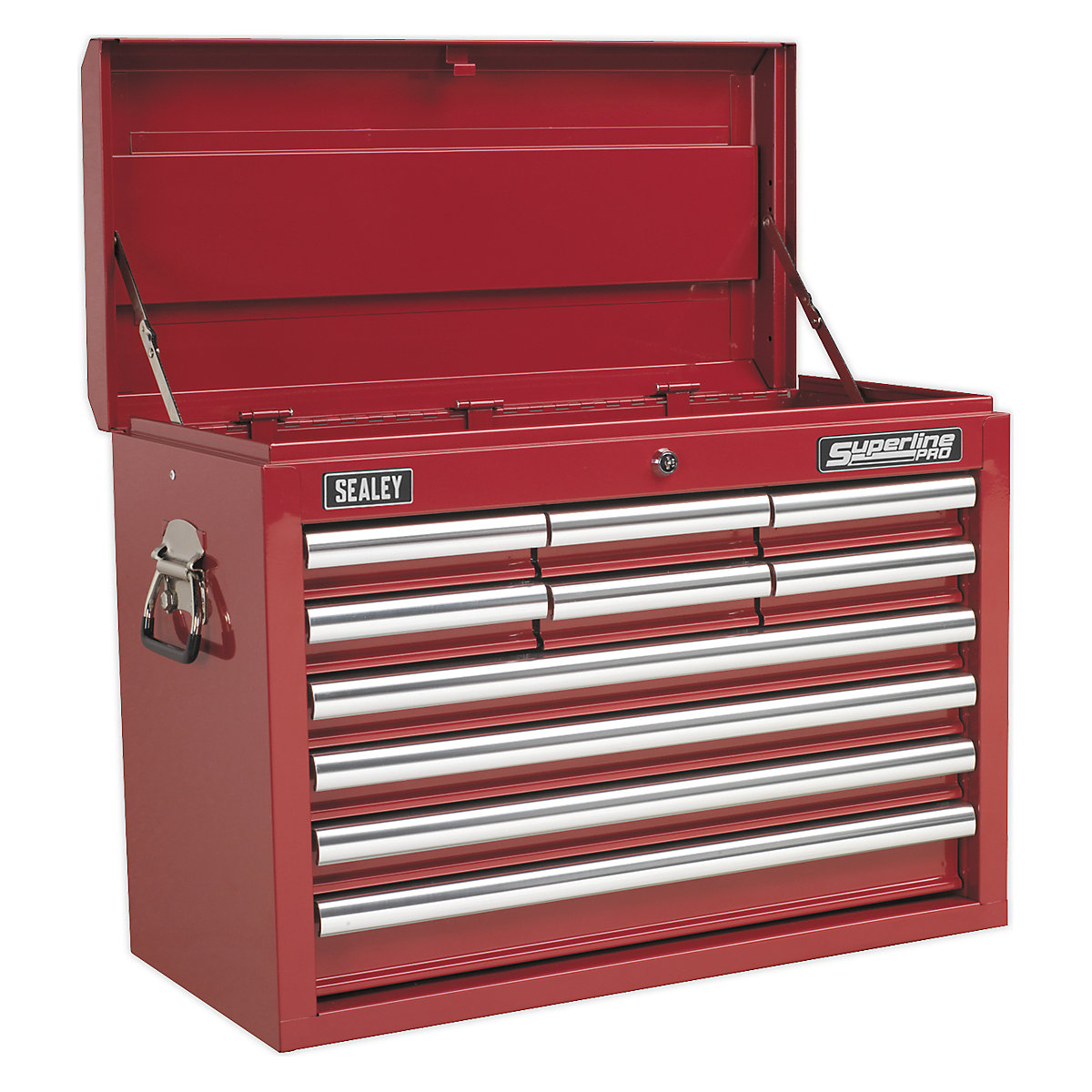 Sealey Superline Pro Tool Kits | 10 Drawer Topchest | 140 Pieces (Product illustration 2)-1