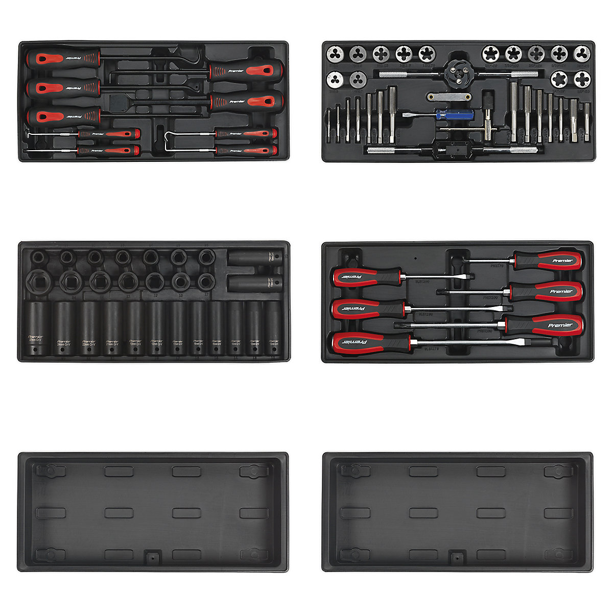 Sealey Superline Pro Tool Kits | 14 Drawer Tool Chest Combination | 1179 Piece Kit (Product illustration 12)-11