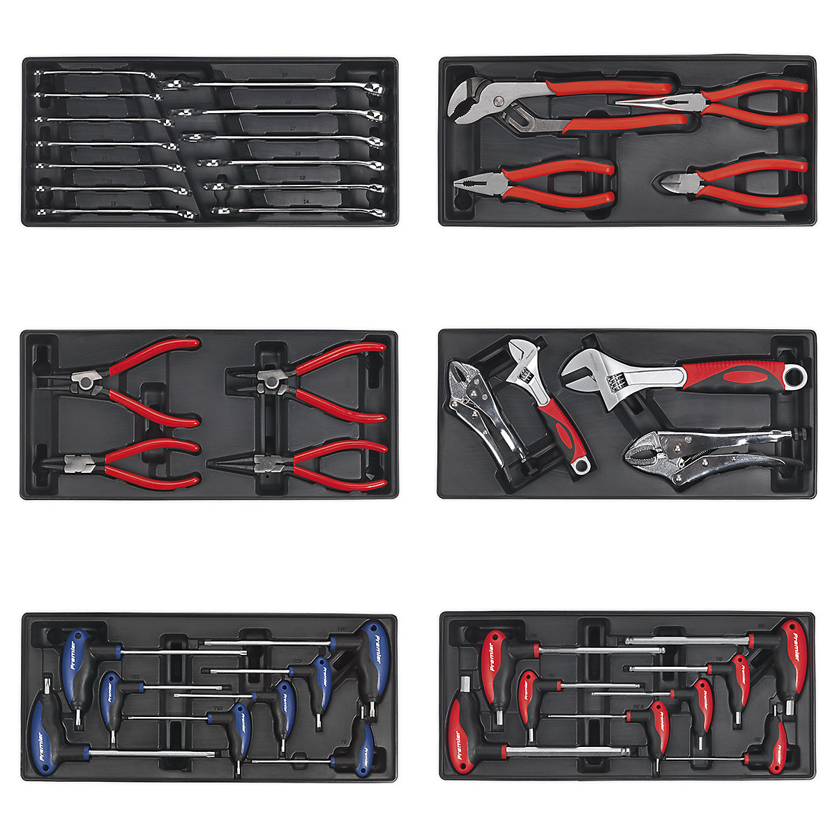 Sealey Superline Pro Tool Kits | 14 Drawer Tool Chest Combination | 1179 Piece Kit (Product illustration 15)-14