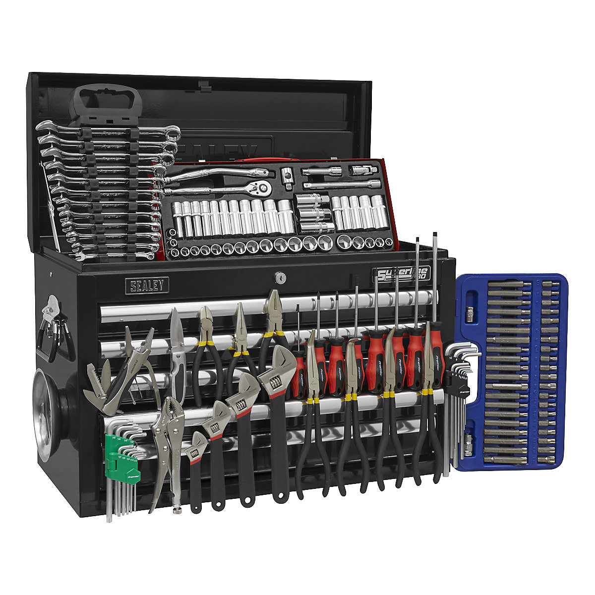 Sealey Superline Pro Tool Kits | 5 Drawer Topchest | 140 Pieces