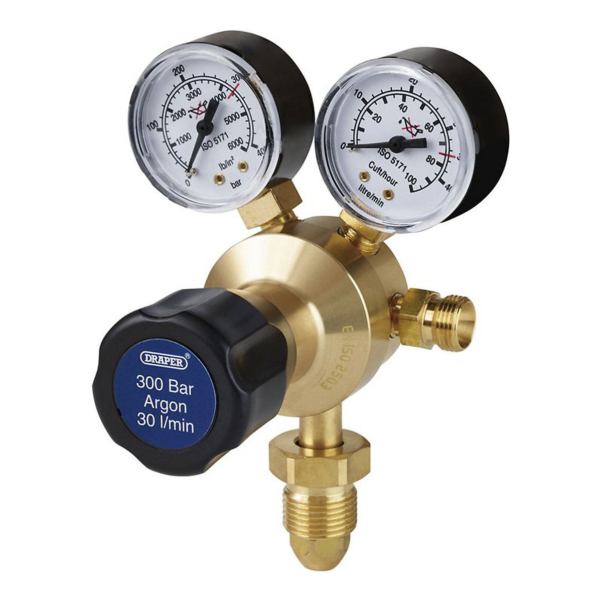Draper Argon Regulator | 300 Bar