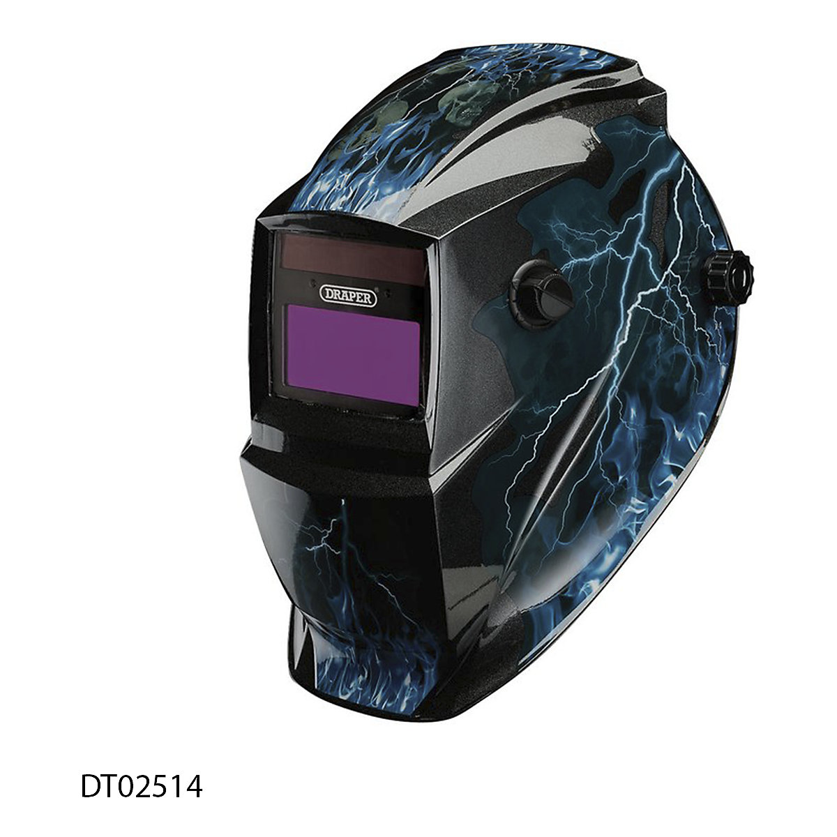 Draper Auto-Darkening Welding Helmet (Product illustration 3)-2