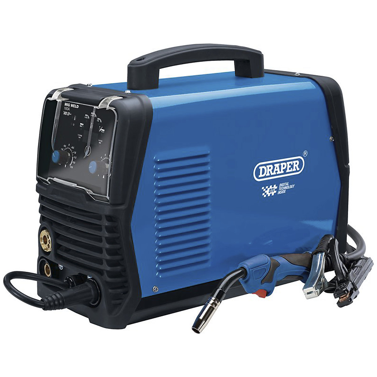 Draper Gas/Gasless MIG Aluminium Multi-Welder DTi | 160A