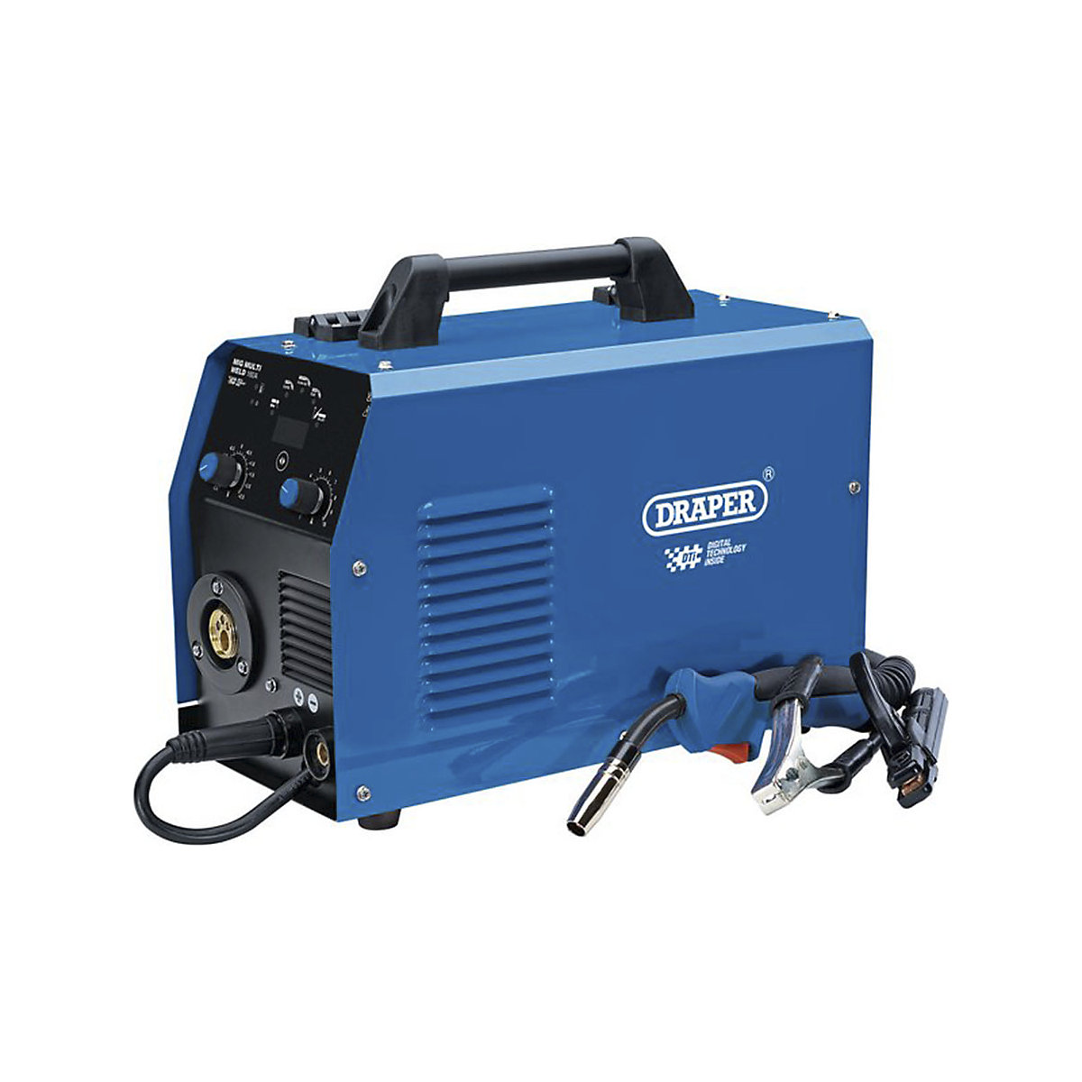 Draper Gas/Gasless MIG Inverter Multi-Welder DTi | 160A
