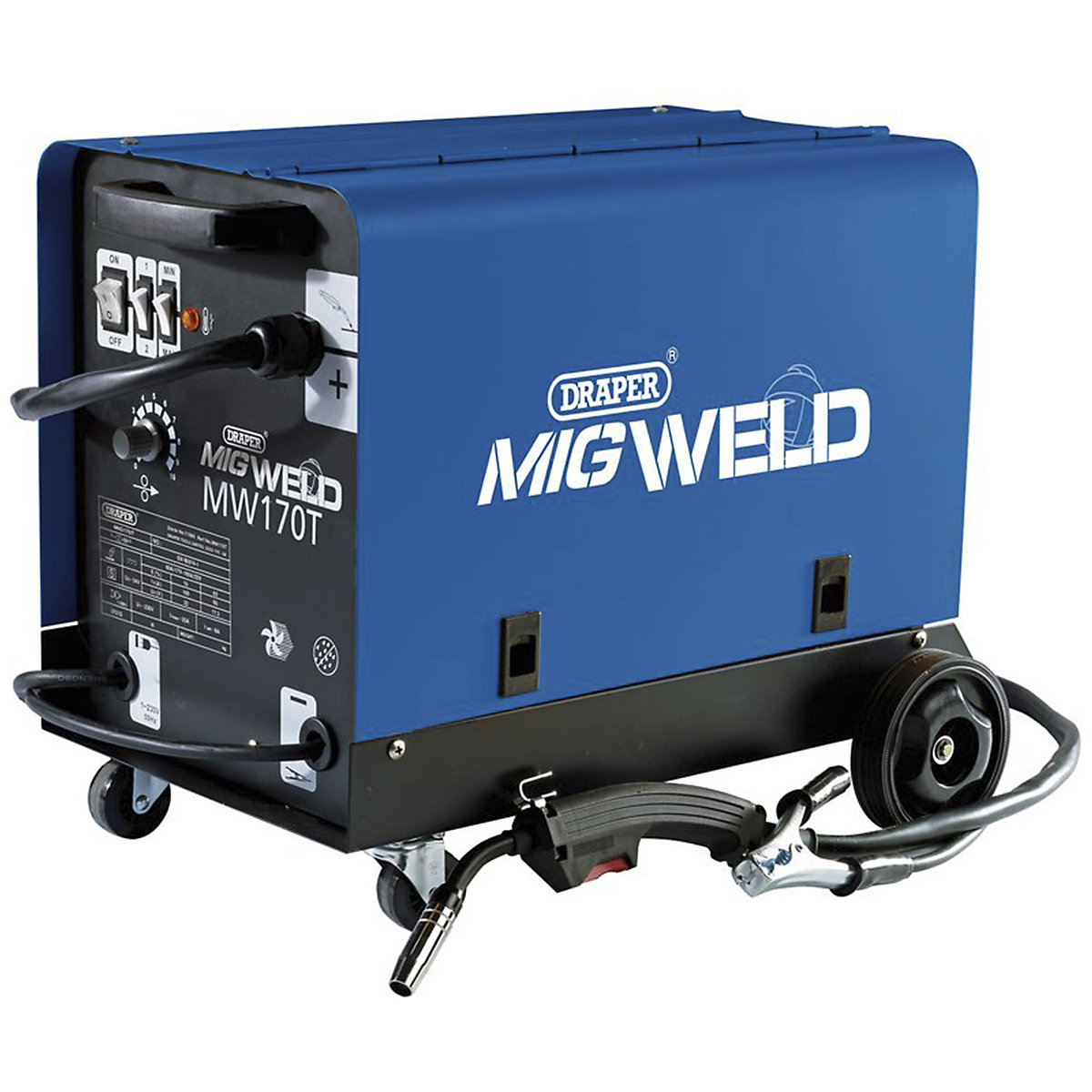 Draper Gas/Gasless MIG Welder