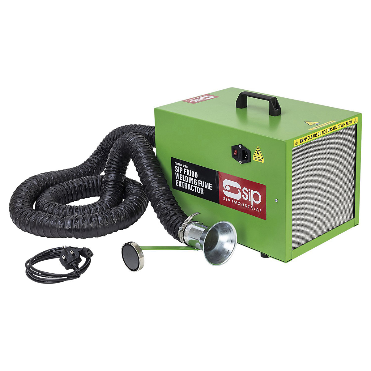 SIP FX100 Welding Fume Extractor (Product illustration 3)-2
