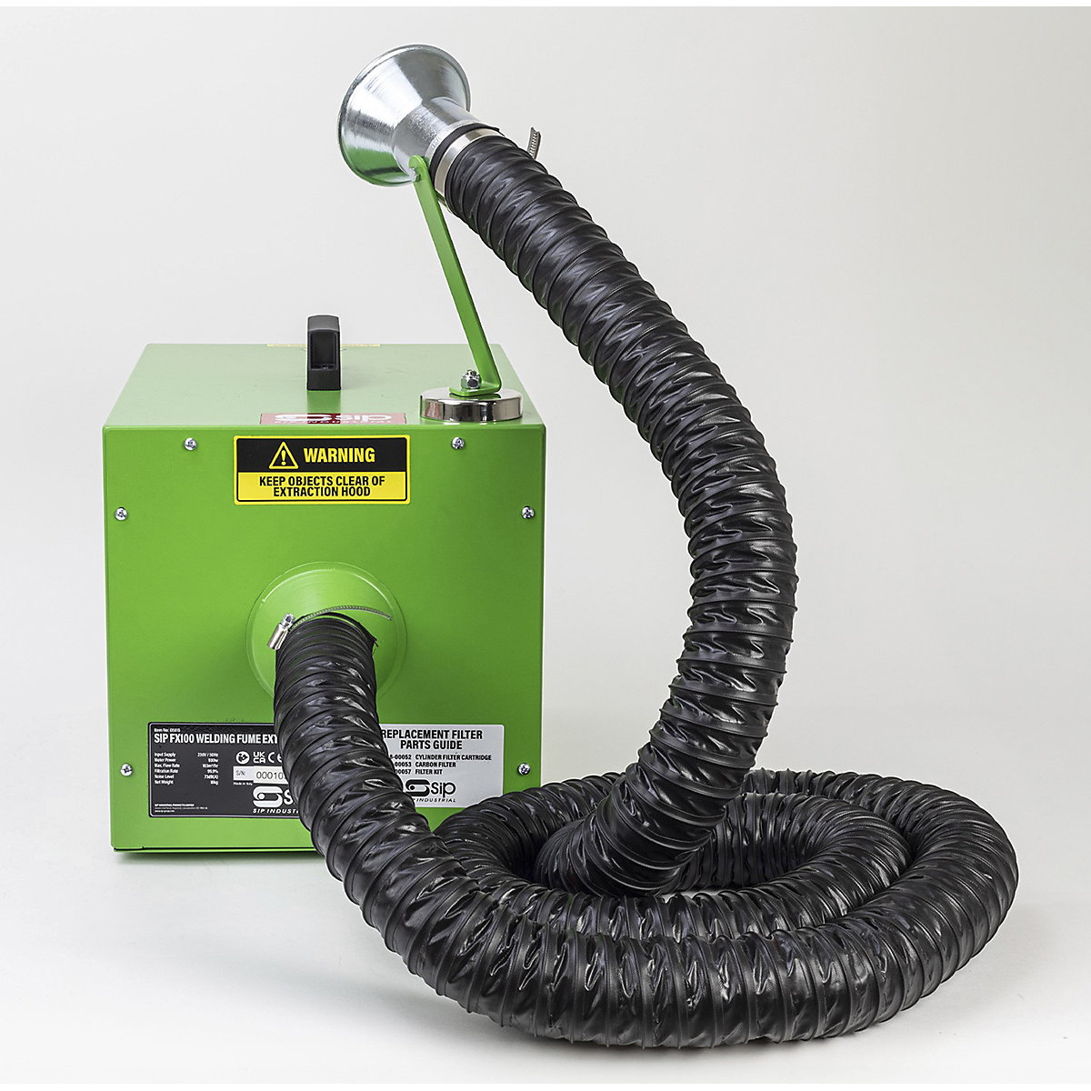SIP FX100 Welding Fume Extractor (Product illustration 8)-7