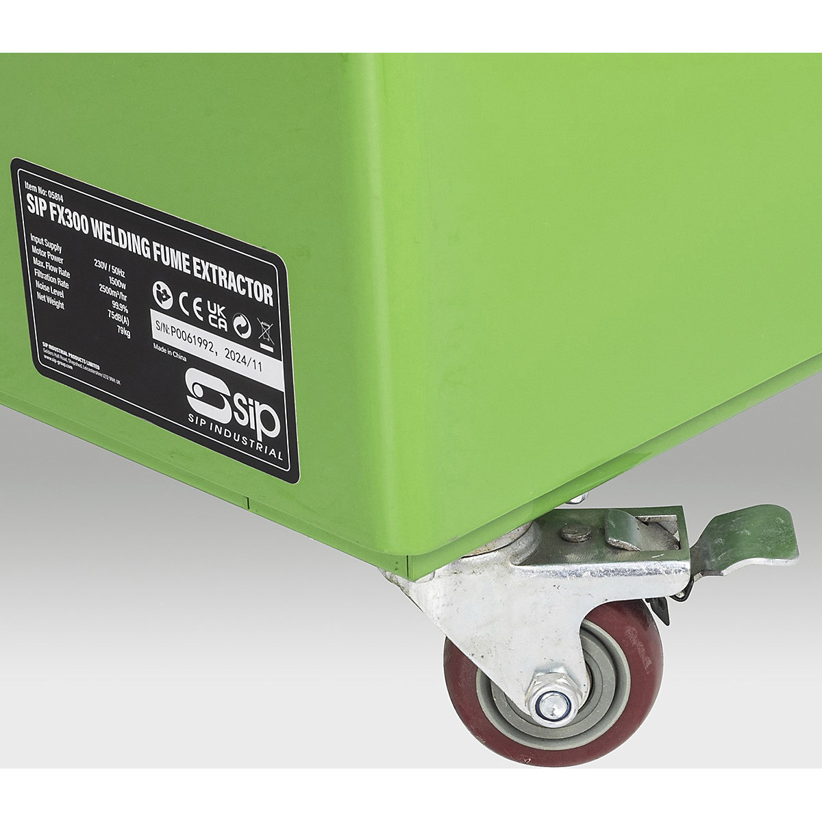SIP FX300 Welding Fume Extractor (Product illustration 9)-8