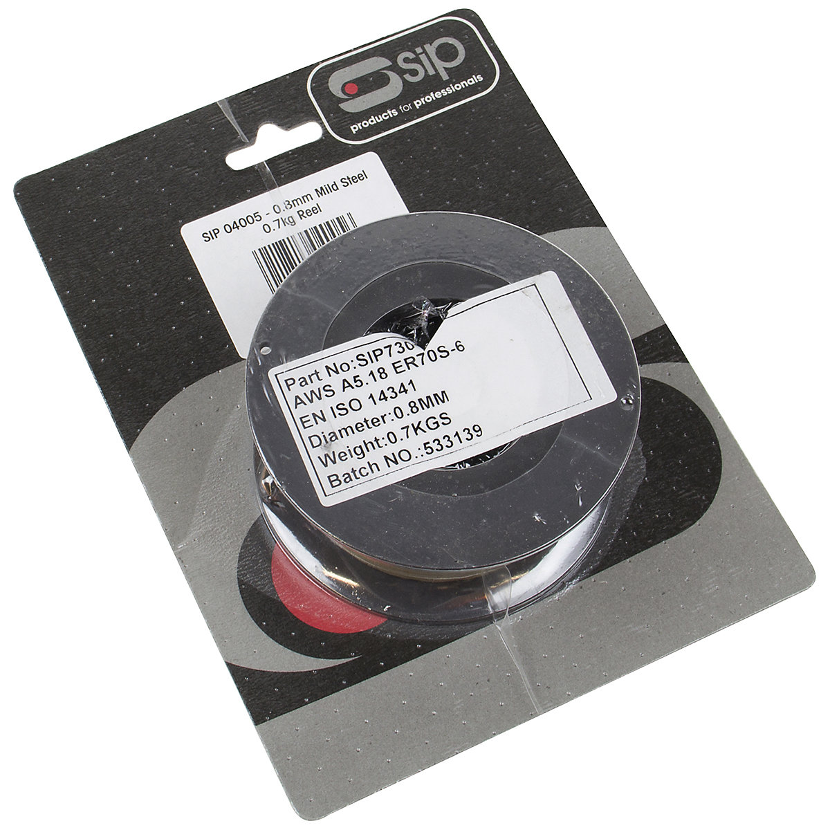 SIP Mild Steel Welding Wire Pack | 0.7kg x 0.8mm