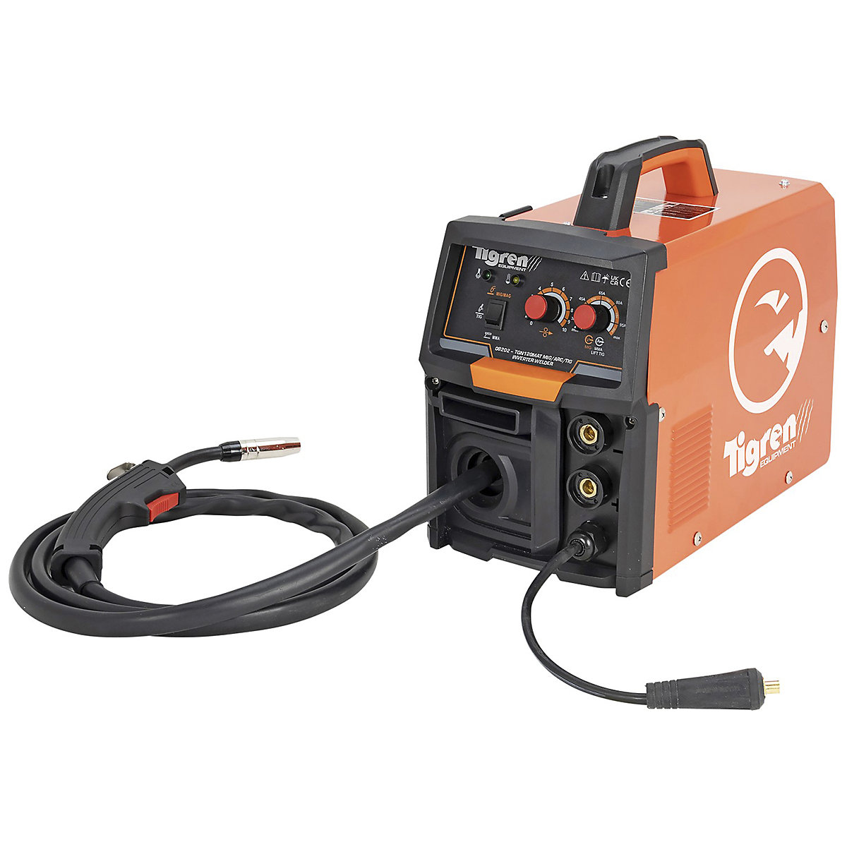 SIP TIGREN MIG/ARC/TIG Inverter Welders, SIP TIGREN MIG/ARC/TIG Inverter Welders, SIP TIGREN TGN120MAT MIG/ARC/TIG Inverter Welder | 280h x 180w x 350d mm | 120A-1