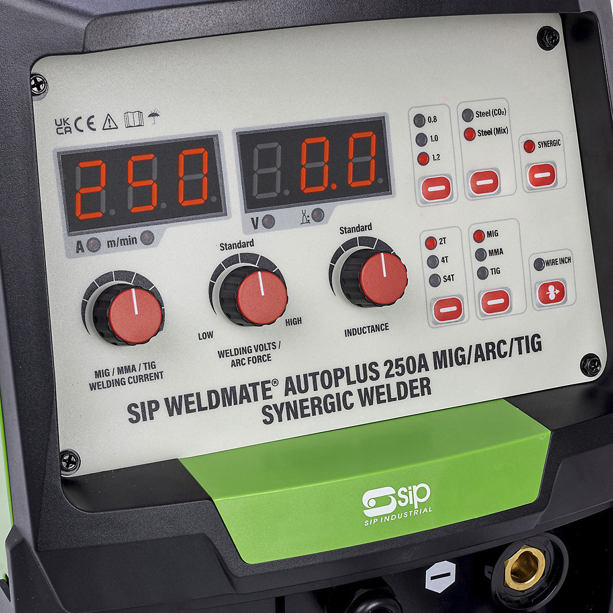 SIP WELDMATE AUTOPLUS 250A MIG/ARC/TIG Synergic Welder (Product illustration 8)-7