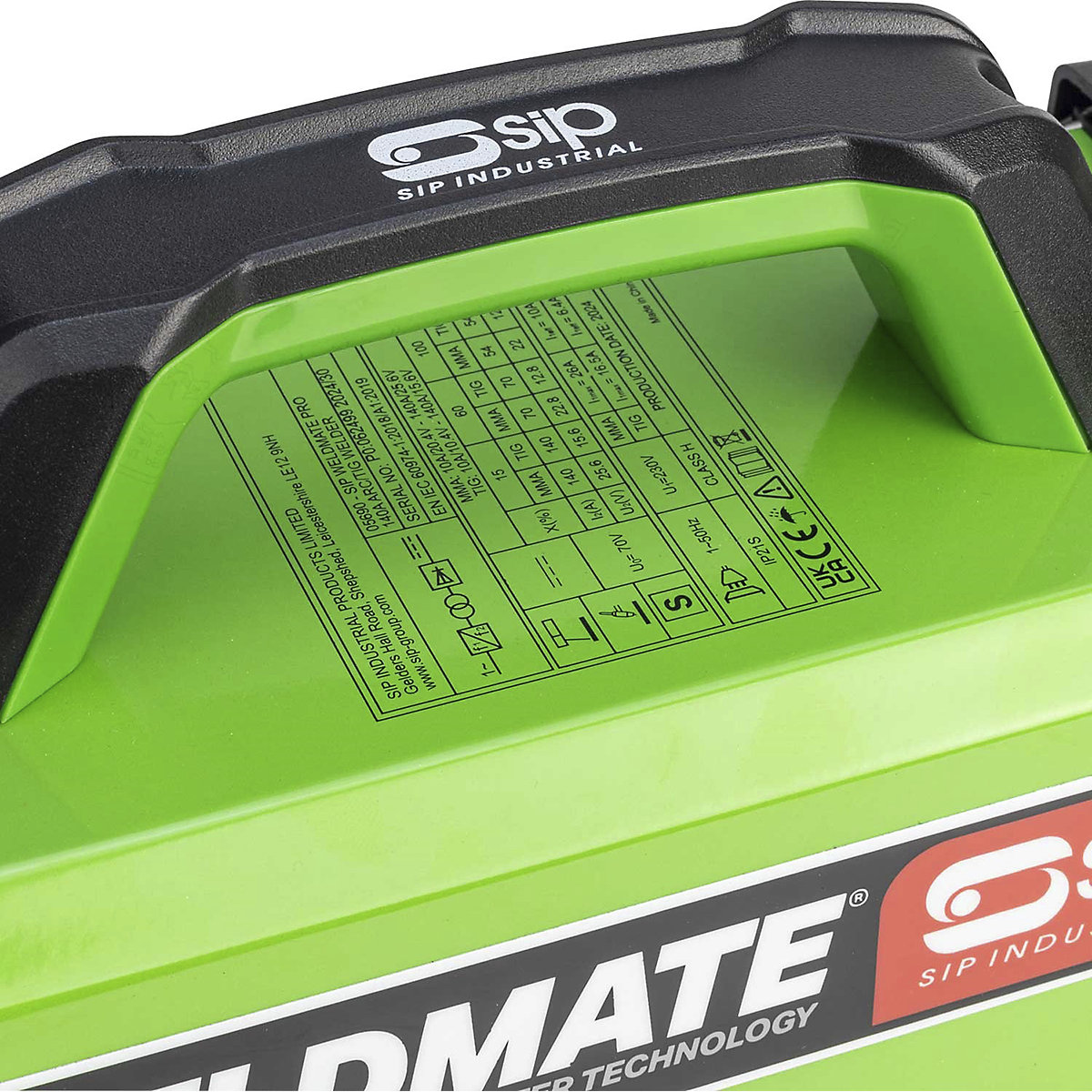 SIP WELDMATE PRO 140A ARC/TIG Inverter Welder (Product illustration 13)-12