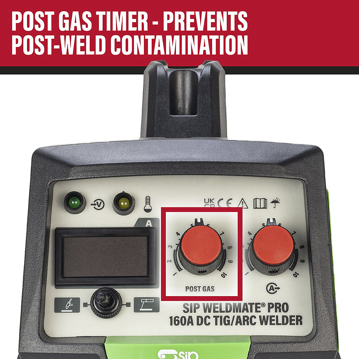 SIP WELDMATE PRO 160A DC TIG/ARC Inverter Welder (Product illustration 4)-3