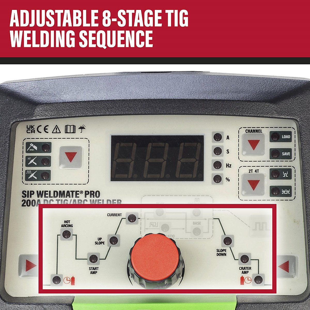 SIP WELDMATE PRO 200A DC TIG/ARC Inverter Welder (Product illustration 3)-2