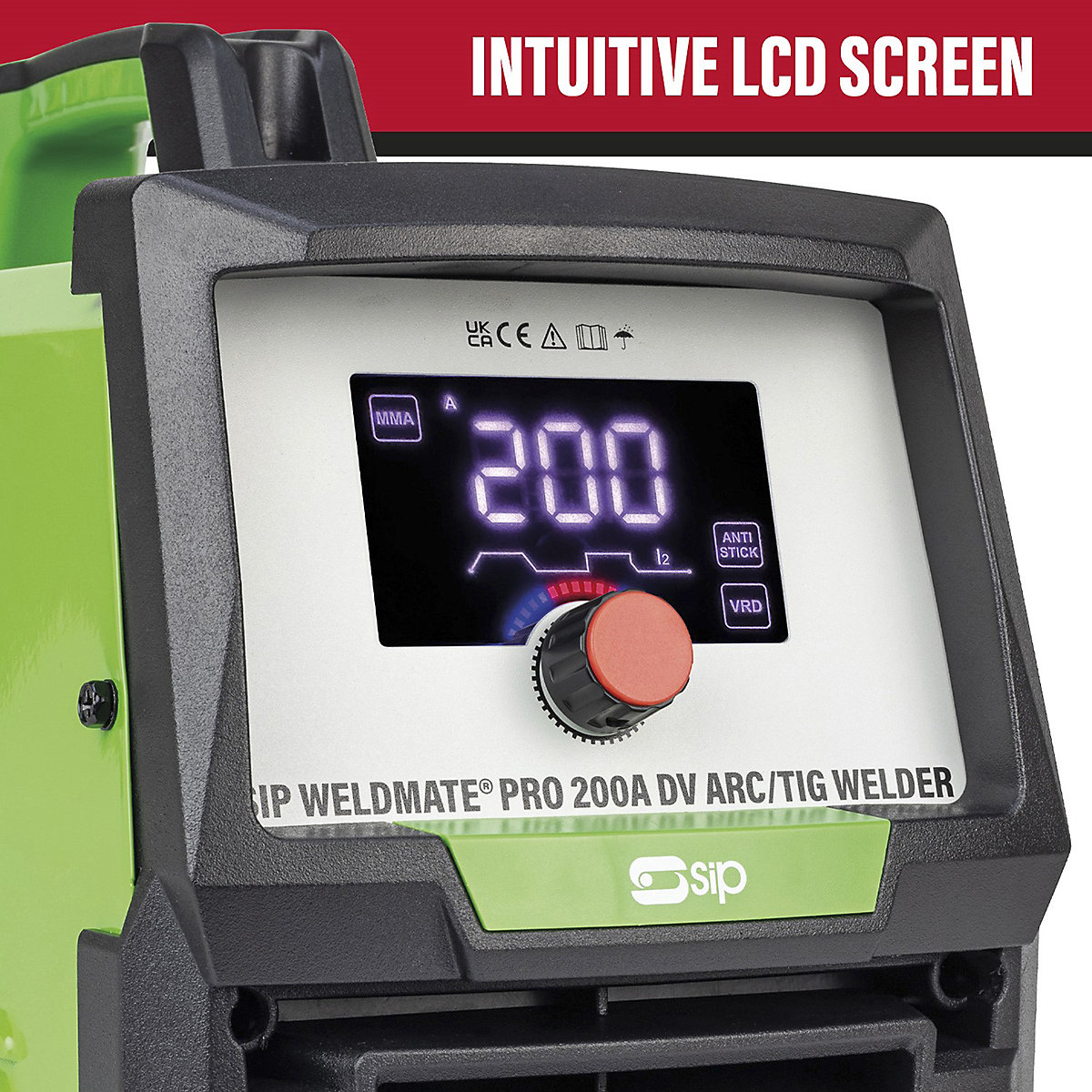SIP WELDMATE PRO 200A DV ARC/TIG Inverter Welder (Product illustration 3)-2