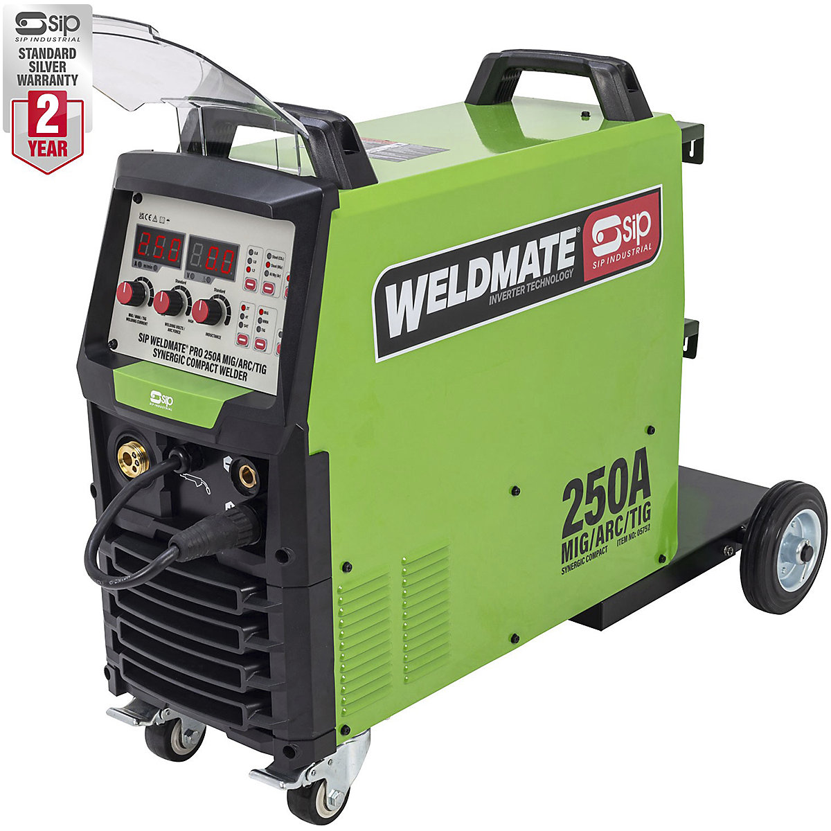 SIP WELDMATE PRO 250A MIG/ARC/TIG Synergic Welder