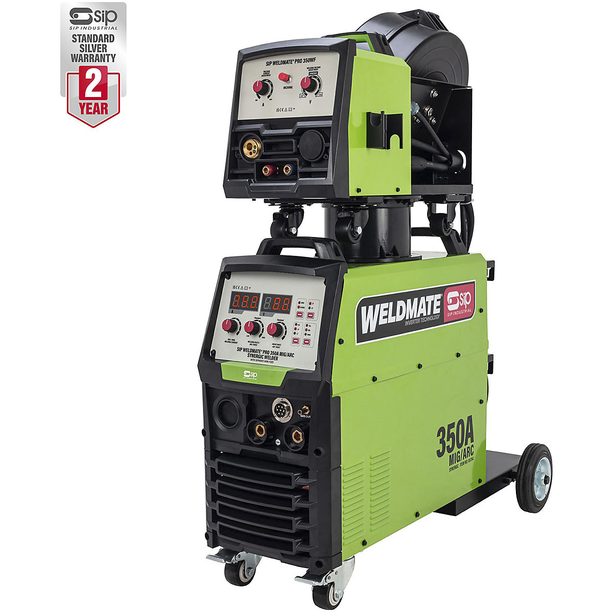 SIP WELDMATE PRO 350A MIG/ARC Synergic Welder with Separate Wire Feed