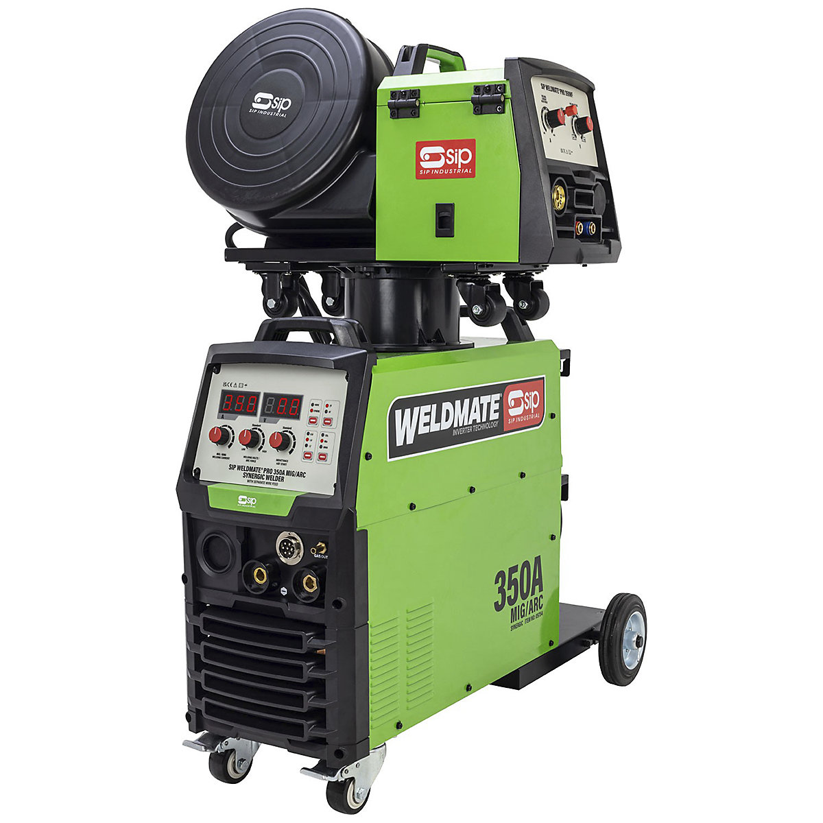 SIP WELDMATE PRO 350A MIG/ARC Synergic Welder with Separate Wire Feed