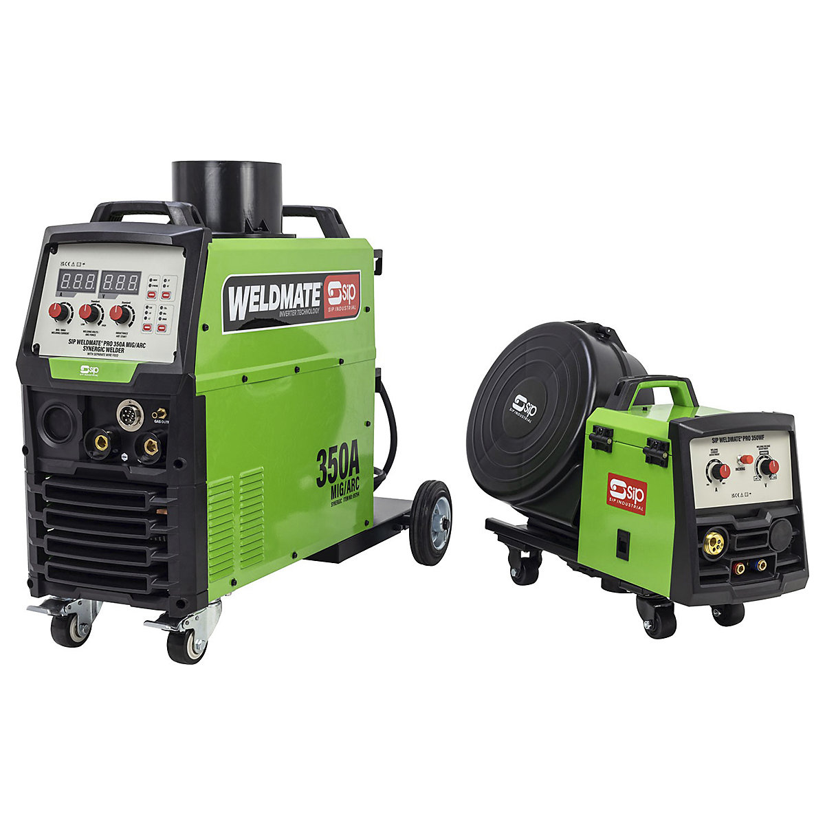 SIP WELDMATE PRO 350A MIG/ARC Synergic Welder with Separate Wire Feed (Product illustration 3)-2