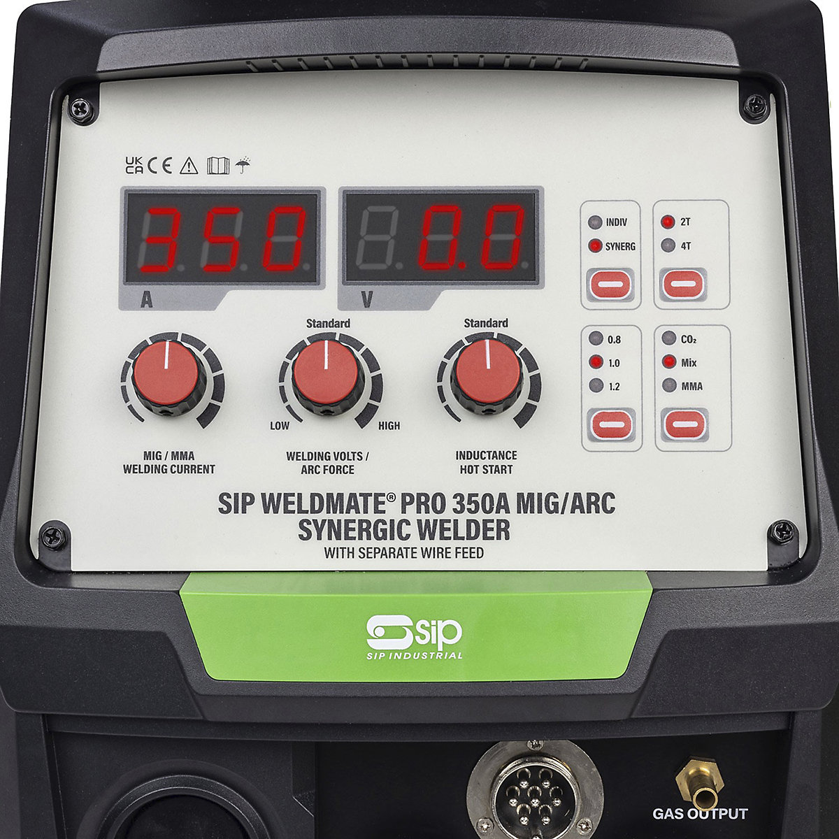 SIP WELDMATE PRO 350A MIG/ARC Synergic Welder with Separate Wire Feed (Product illustration 8)-7