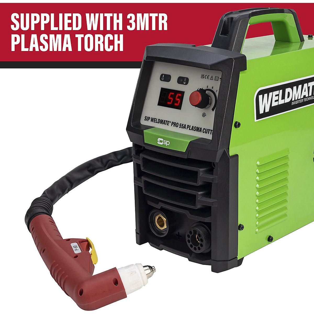 SIP WELDMATE PRO 55A Inverter Plasma Cutter (Product illustration 2)-1