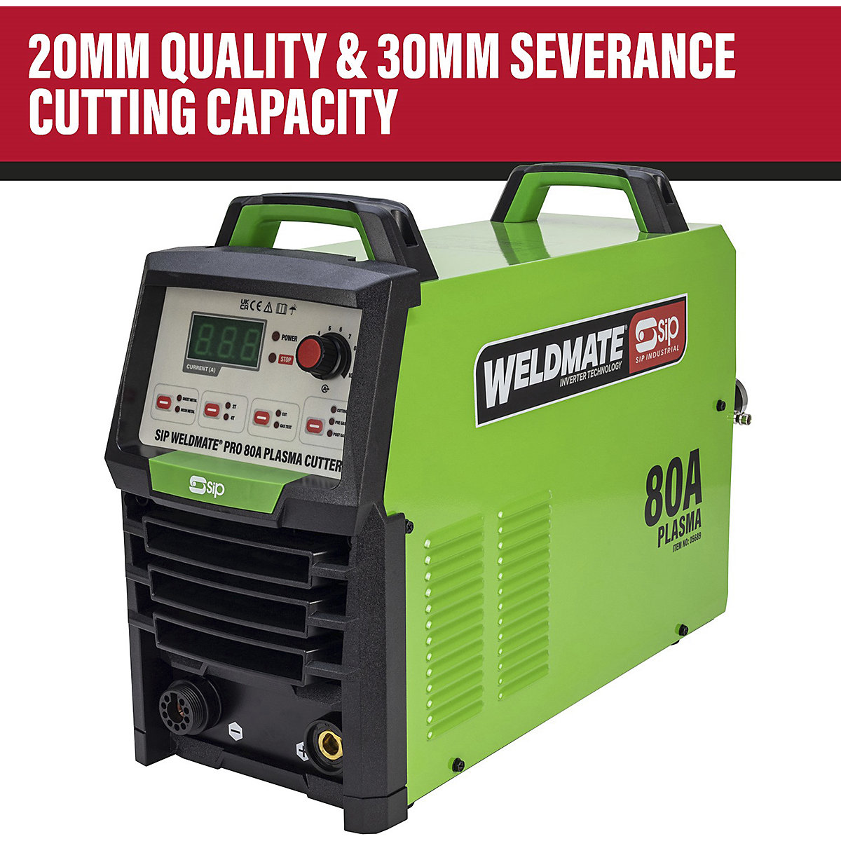 SIP WELDMATE PRO 80A Inverter Plasma Cutter (Product illustration 3)-2