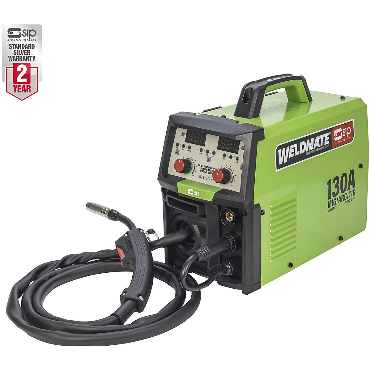 SIP Weldmate Autoplus 130A MIG/ARC/TIG Welder (Product illustration 2)-1