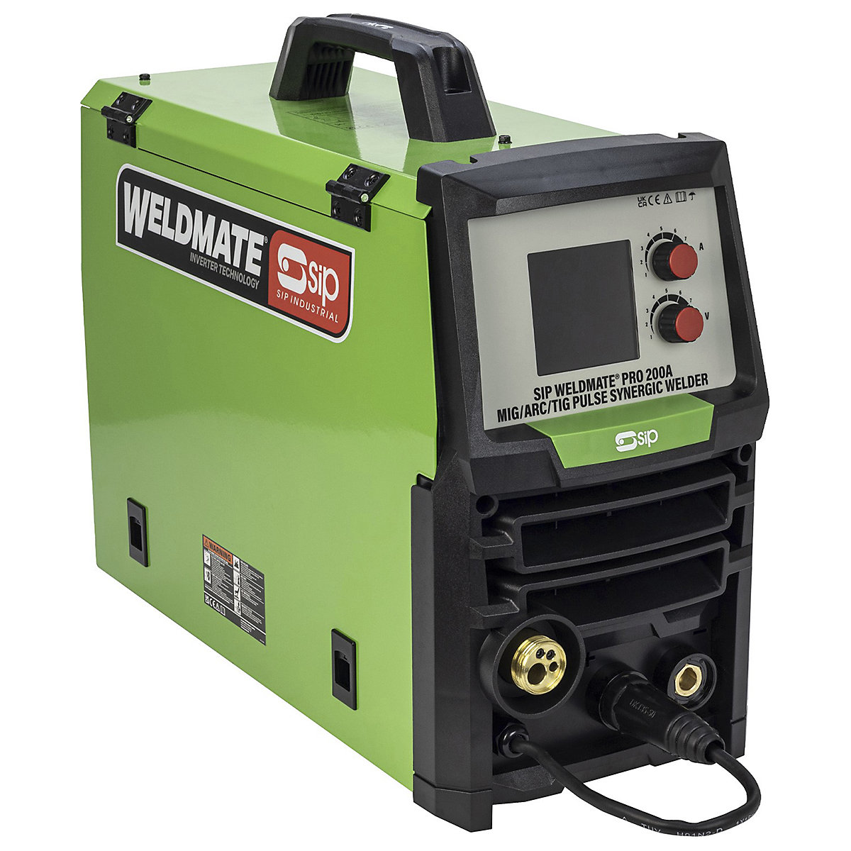 SIP Weldmate Pro 200A MIG/ARC/TIG Synergic Welder