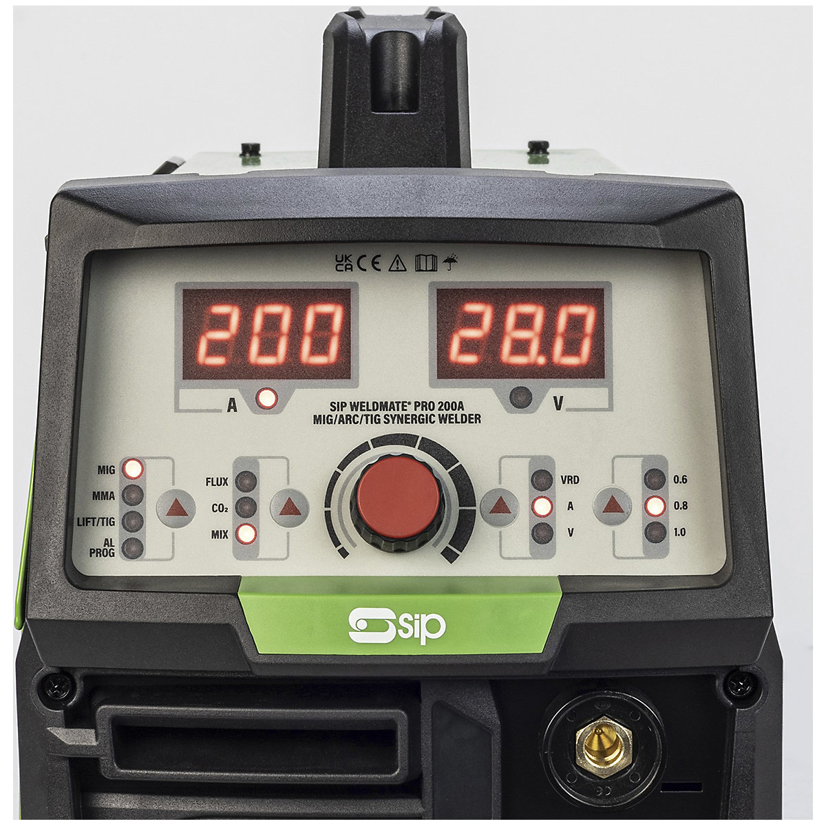 SIP Weldmate Pro 200A MIG/ARC/TIG Welder (Product illustration 6)-5
