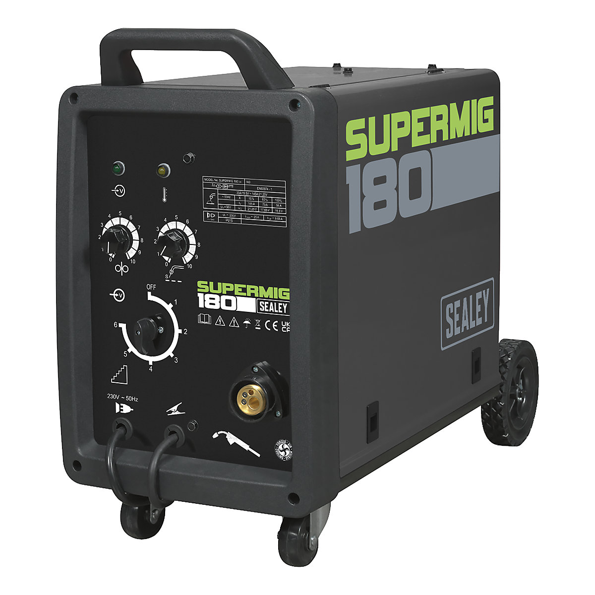 Sealey Professional MIG Welder with Binzel. Euro Torch