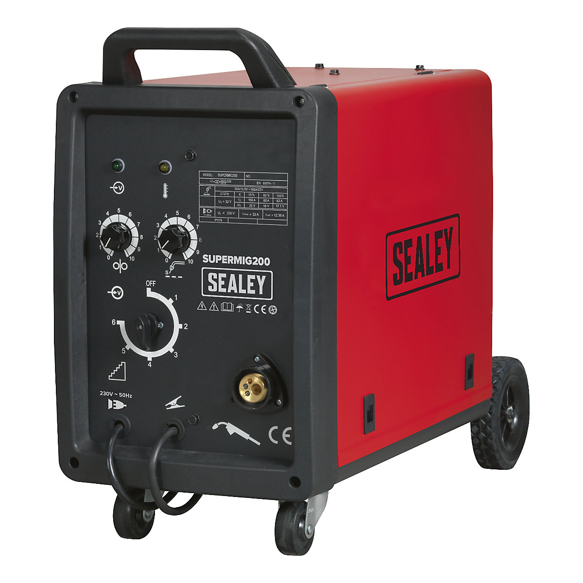 Sealey Professional MIG Welder with Binzel. Euro Torch
