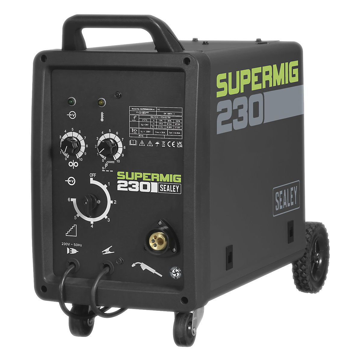 Sealey Professional MIG Welder with Binzel. Euro Torch