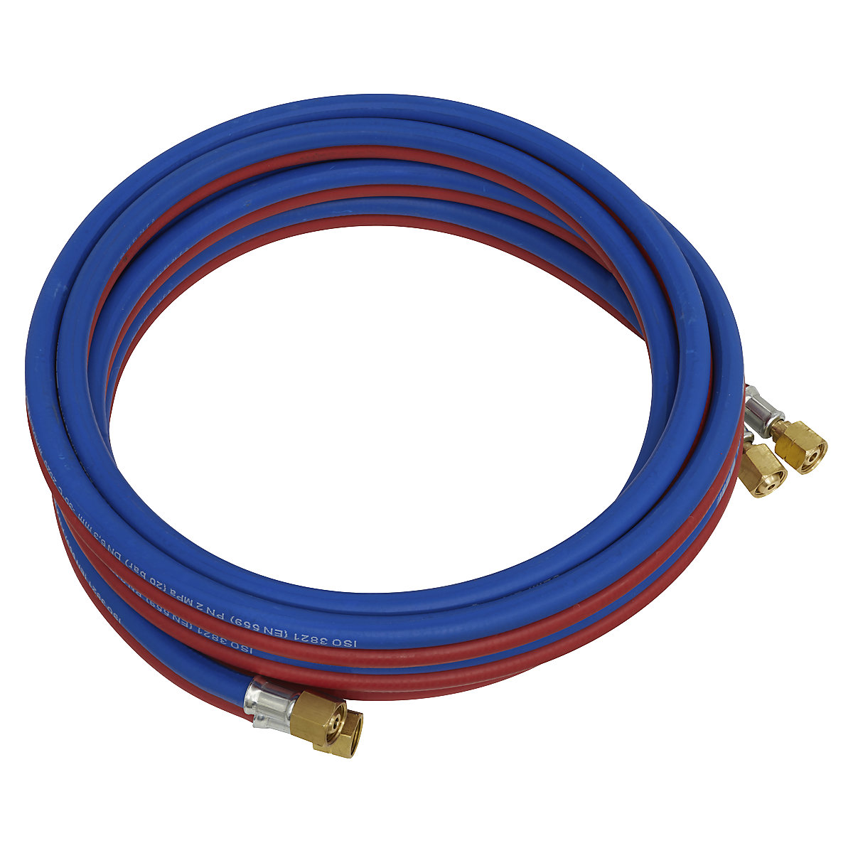 Sealey Twin Rubber Hose Set Oxyacetylene