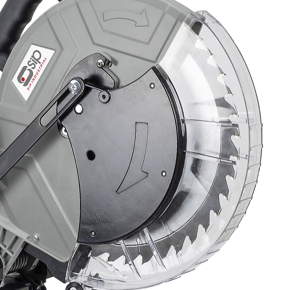 SIP 12" Sliding Compound Mitre Saw with Laser (Product illustration 3)-2