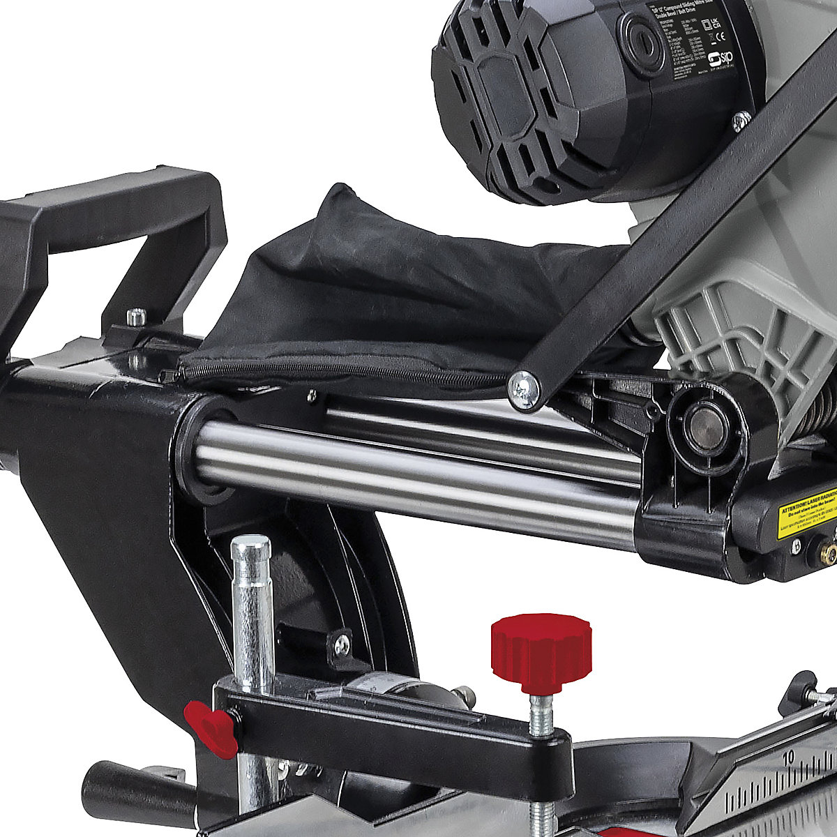 SIP 12" Sliding Compound Mitre Saw with Laser (Product illustration 4)-3
