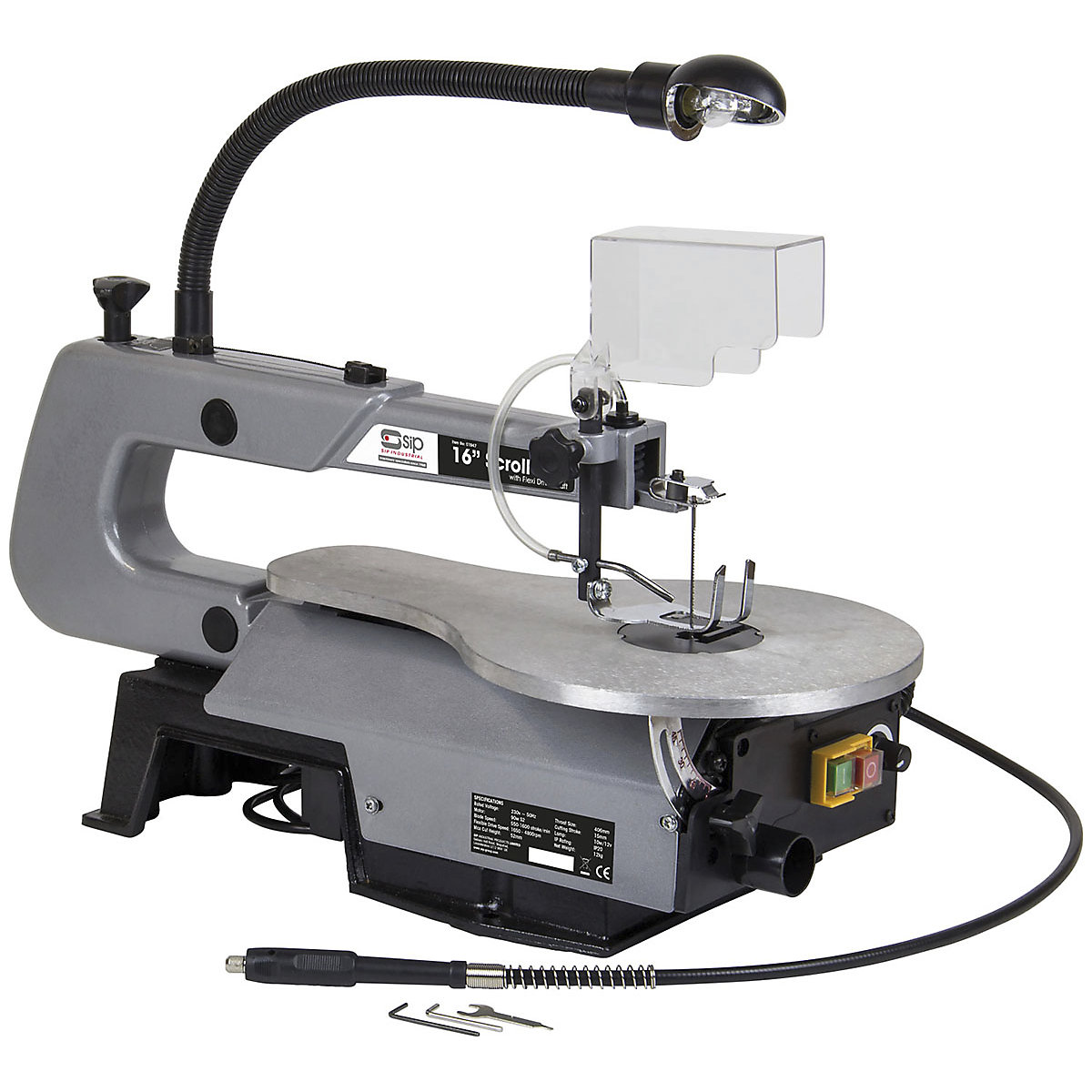 SIP 16" Flexi-Drive Scroll Saw (Product illustration 2)-1