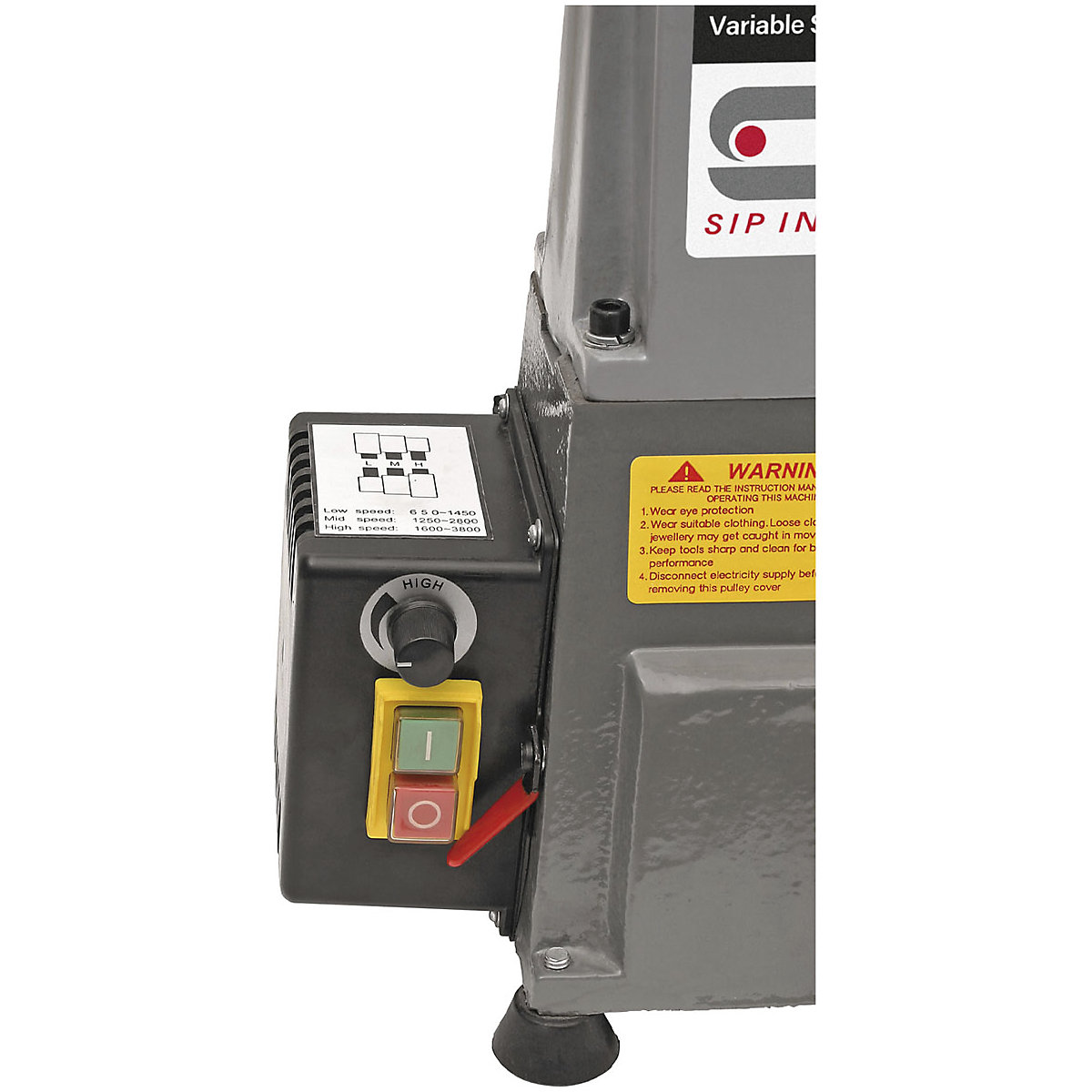 SIP Variable Speed Midi Wood Lathe (Product illustration 3)-2