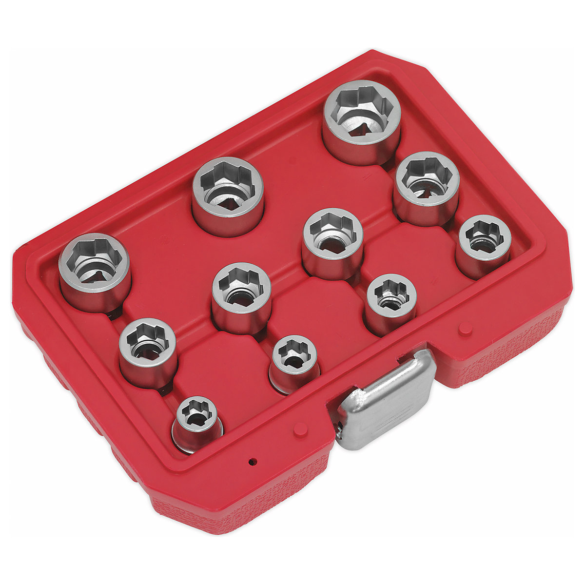 Sealey 11pc Metric Bolt Extractor Socket Set | 3/8"Sq Drive (Product illustration 6)-5