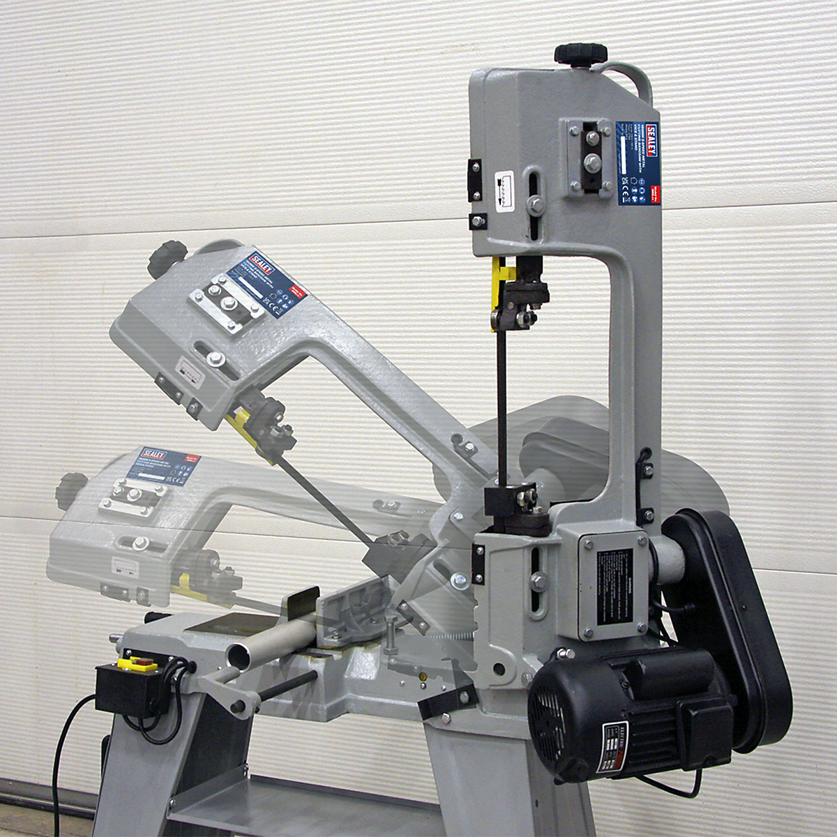 Sealey 3-Speed Metal Cutting Bandsaw | 150mm | 230V (Product illustration 3)-2