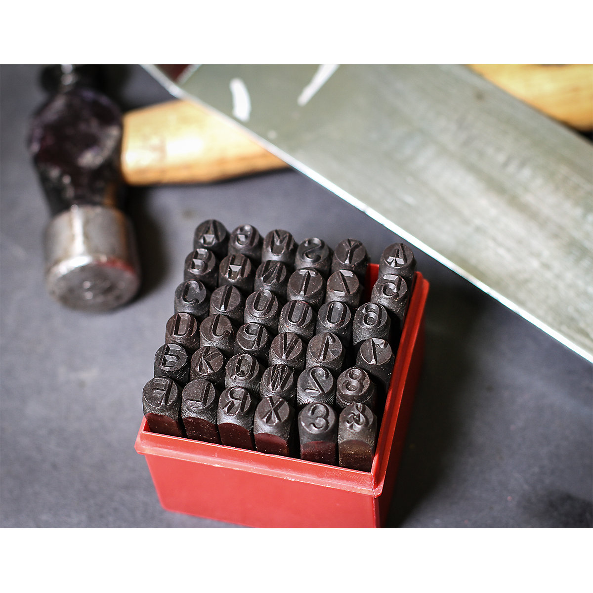 Sealey 36pc Letter & Number Punch Sets (Product illustration 5)-4