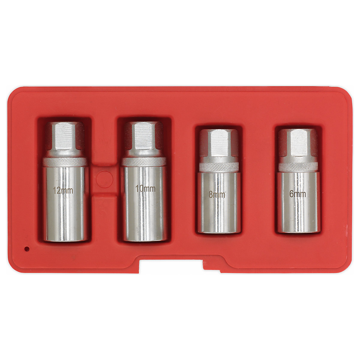 Sealey 4pc Metric Stud Extractor Set | 1/2"Sq Drive (Product illustration 2)-1