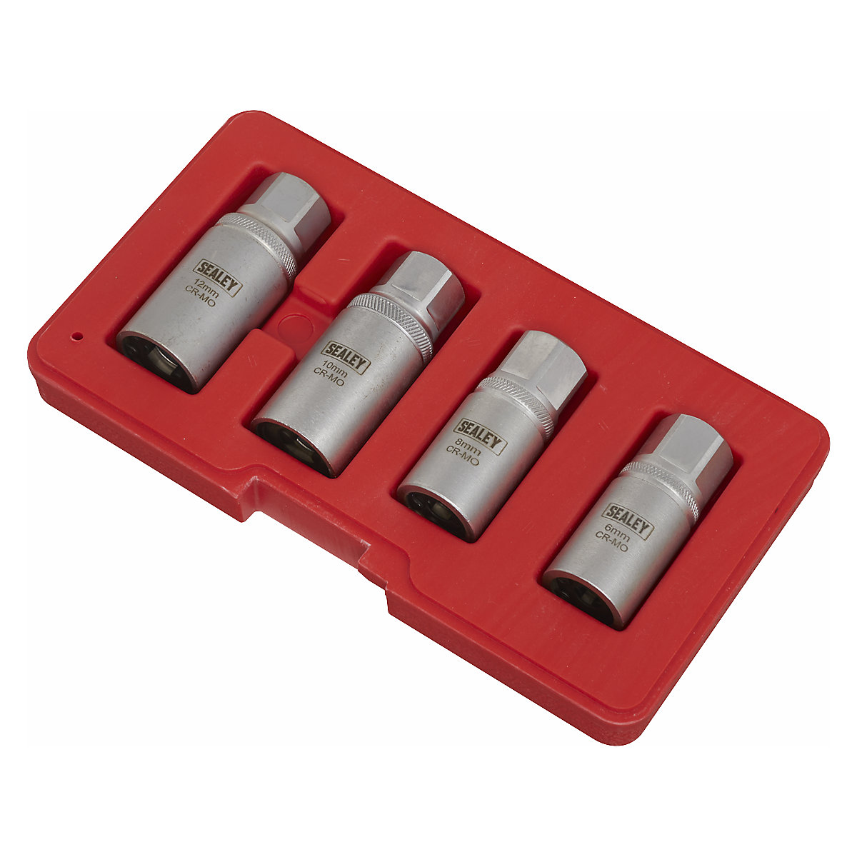 Sealey 4pc Metric Stud Extractor Set | 1/2"Sq Drive (Product illustration 5)-4