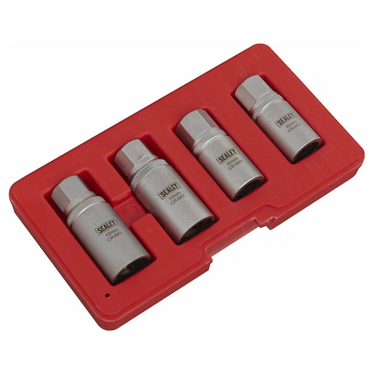 Sealey 4pc Metric Stud Extractor Set | 1/2"Sq Drive (Product illustration 6)-5