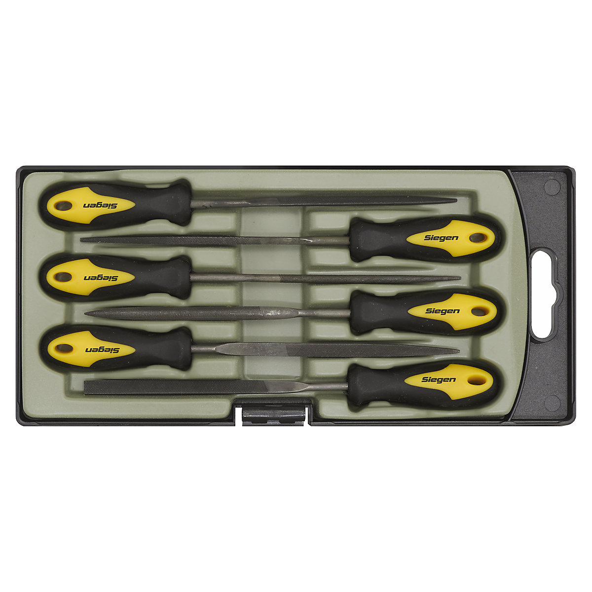 Sealey 6pc Needle File Set | 100mm (Product illustration 2)-1