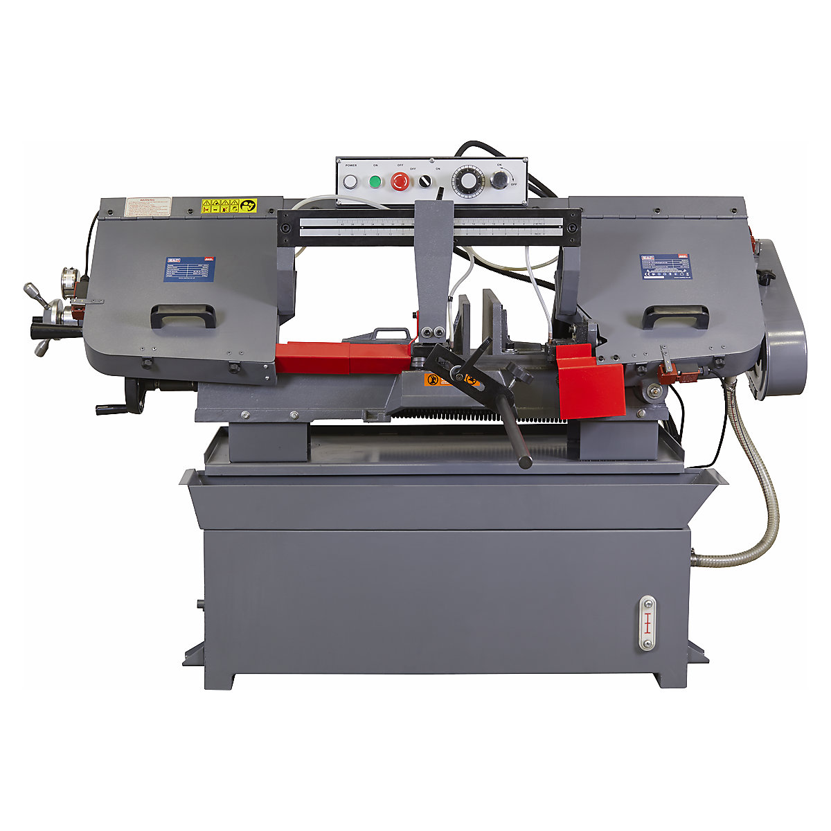 Sealey Bandsaw Horizontal Hydraulic Arm | 400mm (Product illustration 2)-1